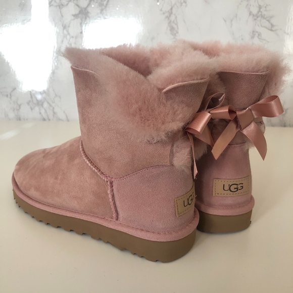 UGG Shoes - NWT Ugg Pink Mini Bailey Bow